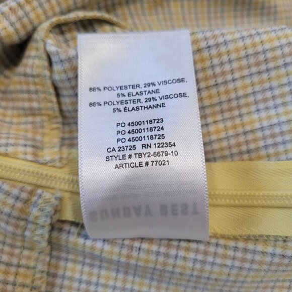 SUNDAY BEST | Aritzia Heather Skort Checkered Skirt Shorts | Sz. 2 - Picture 5 of 6